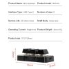 MK321 3 Keys Custom Keys Game Office PS Clip Macro Programming Keypad, Cable Length: 1.5m (Black) - Image 7