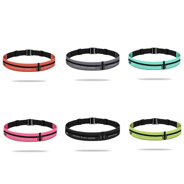 Outdoor High Elastic Waist Bag Sports Running Mobile Phone Bag (Rose Red) - Image 2