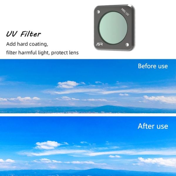 JUNESTAR Action Camera Filters For DJI Action 2, Style: ND16PL - Image 6