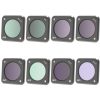 JUNESTAR Action Camera Filters For DJI Action 2, Style: CS-8in1