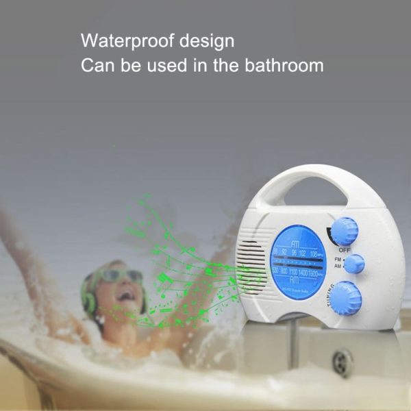 SY-910 AM / FM Two Waves Radio IPX4 Waterproof Portable Radio - Image 6