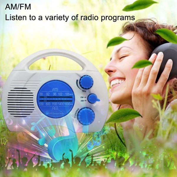SY-910 AM / FM Two Waves Radio IPX4 Waterproof Portable Radio - Image 7