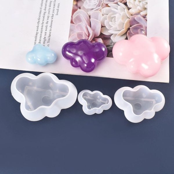2 PCS Cloud DIY Mirror Silicone Mold, Specification: Small - Image 6