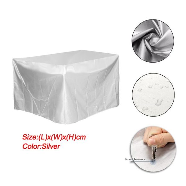 3D Printer Waterproof Cover Copier Dust Cover, Size: 70x45x30cm (Silver) - Image 3