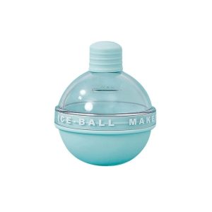 Home Whiskey Bulb Ice Ball Ice Cube Silicone Mold (Sky Blue)