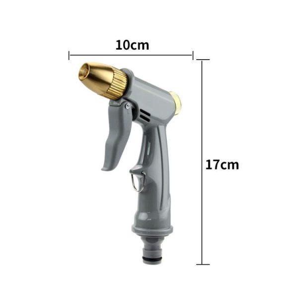 High Pressure Household Car Washer Telescopic Cleaning Spray, Style: H1 Short+3 Connectors - Image 2