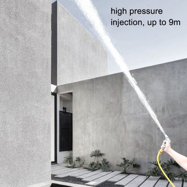 High Pressure Household Car Washer Telescopic Cleaning Spray, Style: H1 Short+3 Connectors - Image 6