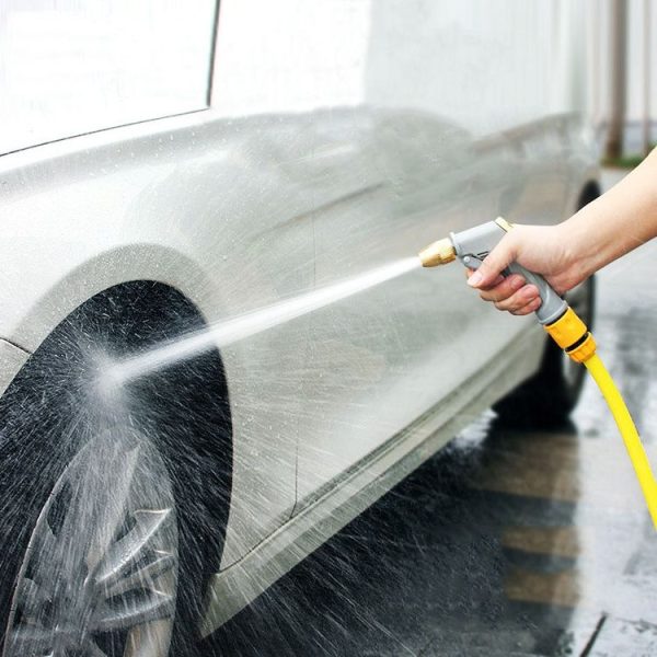 High Pressure Household Car Washer Telescopic Cleaning Spray, Style: H1 Short+3 Connectors - Image 7