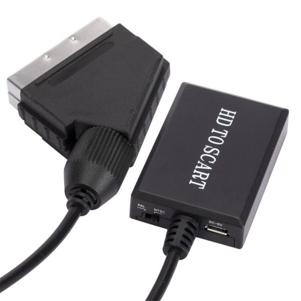 HDMI To Scart Converter 1080p HD Video Adapter - Image 3