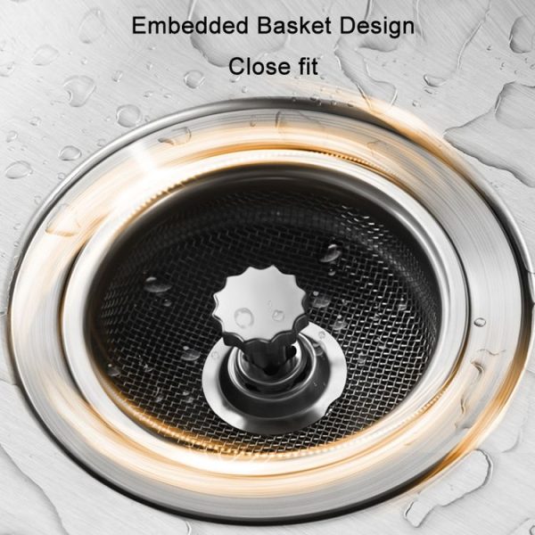 Anti-clogging Stainless Steel Filter For Kitchen Sink Sewer (Dense Net) - Image 4