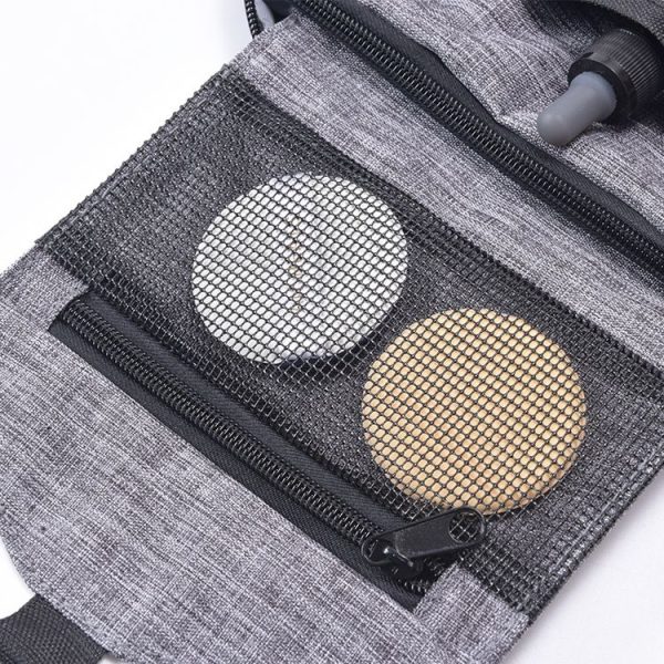 Portable Travel Waterproof Toiletries Storage Bag (Grey) - Image 4