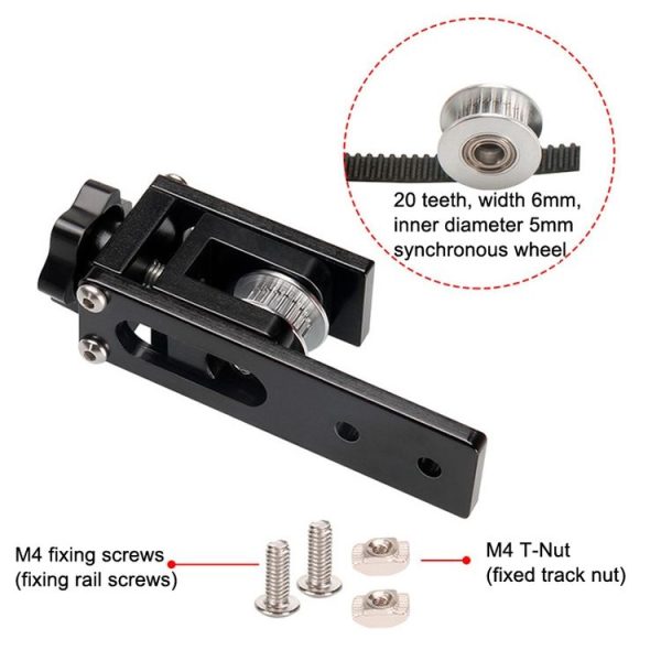 3D Printer Accessories Synchronize Band Stretching Adjustment Fixed Tight Device (Silver) - Image 4