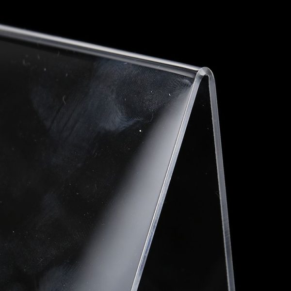 2 PCS Acrylic Display Stand Transparent Book Shelf Photo Frame Holder - Image 3