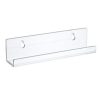 2 PCS Acrylic Record Rack Wall Mounted CD Display Stand - Image 2