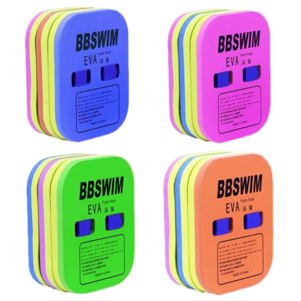 BBSWIM Swimming Back Flotation Board Swimming Buoyancy Aids, Color: Small Green - Image 2