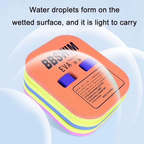 BBSWIM Swimming Back Flotation Board Swimming Buoyancy Aids, Color: Small Green - Image 4