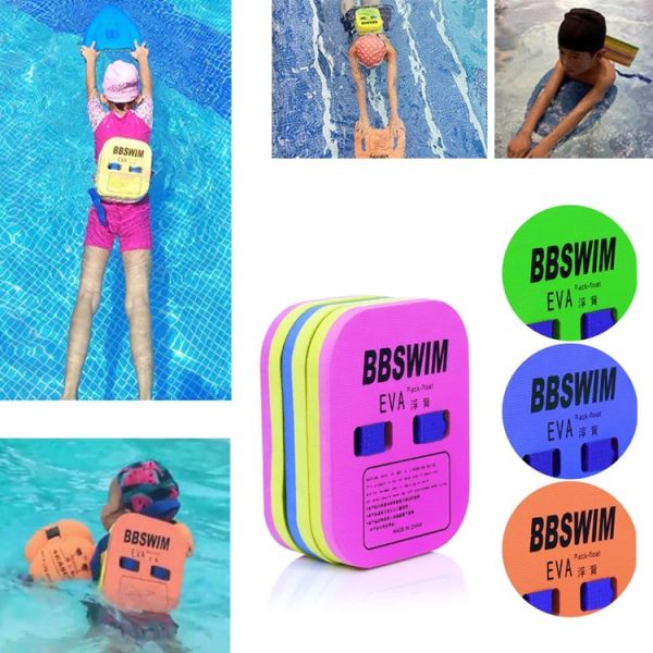 BBSWIM Swimming Back Flotation Board Swimming Buoyancy Aids, Color: Small Green - Image 7