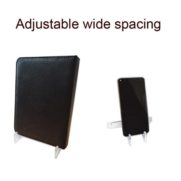 Acrylic Bookshelf Transparent Book Display Stand Magazine Picture Frame Stand - Image 3