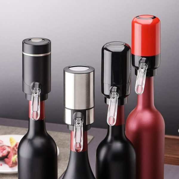 Electric Red Wine Decanter Dispenser, Style: Stainless Steel - Image 7