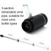 Electric Red Wine Decanter Dispenser, Style: Stainless Steel With Base - Image 4