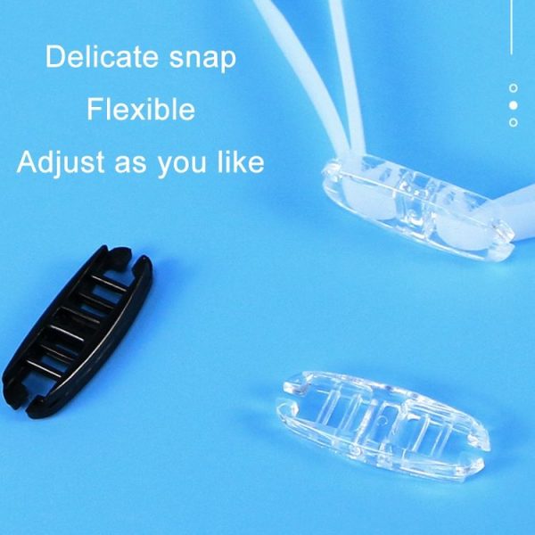 HAIZID Adult Competition Training Transparent Myopia Swimming Goggles, Color: 580AM Blue - Image 4