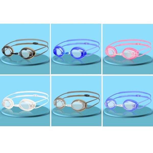 HAIZID Adult Competition Training Transparent Myopia Swimming Goggles, Color: 580 Gray 350 Degrees - Image 2