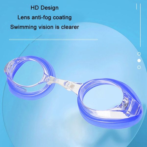 HAIZID Adult Competition Training Transparent Myopia Swimming Goggles, Color: 580 Gray 350 Degrees - Image 5