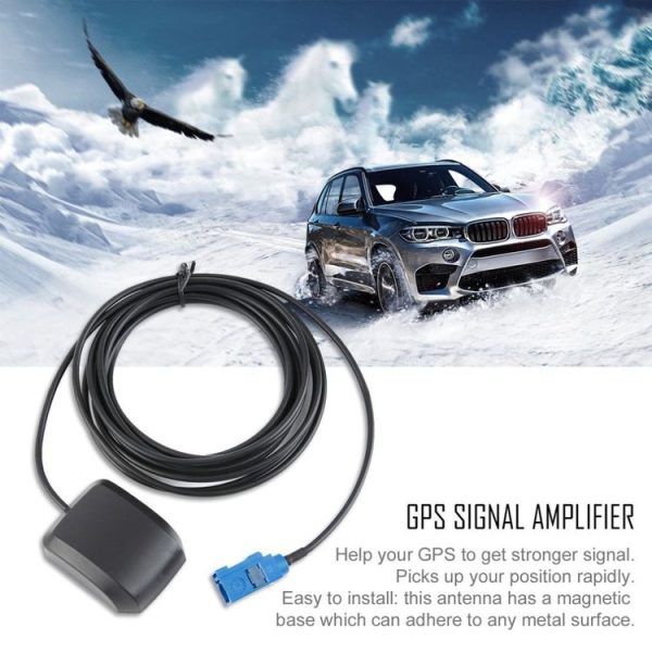 2PCS Car DVD Navigation GPS Satellite Antenna Amplifier FAKRA-C Interface - Image 7