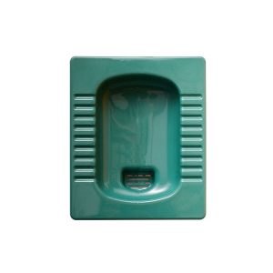 Drainable No-Punch Soap Dish Wall Mounted Soap Rack (Dark Green)