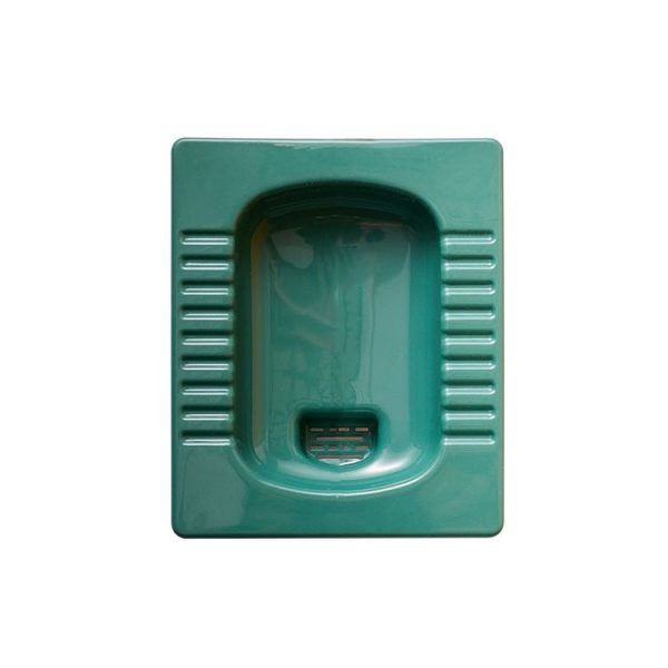 Drainable No-Punch Soap Dish Wall Mounted Soap Rack (Dark Green)