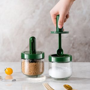 AAB020 Telescoping Spoon Seasoning Bottle (Green)