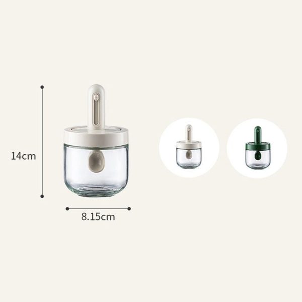 AAB020 Telescoping Spoon Seasoning Bottle (Green) - Image 2