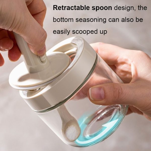 AAB020 Telescoping Spoon Seasoning Bottle (Green) - Image 3