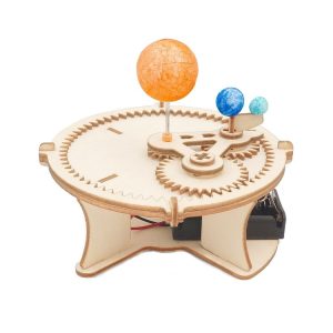 Science Toys Astronomy Sun Earth Moon Planet Experiment Educational Toy (Material Kit)