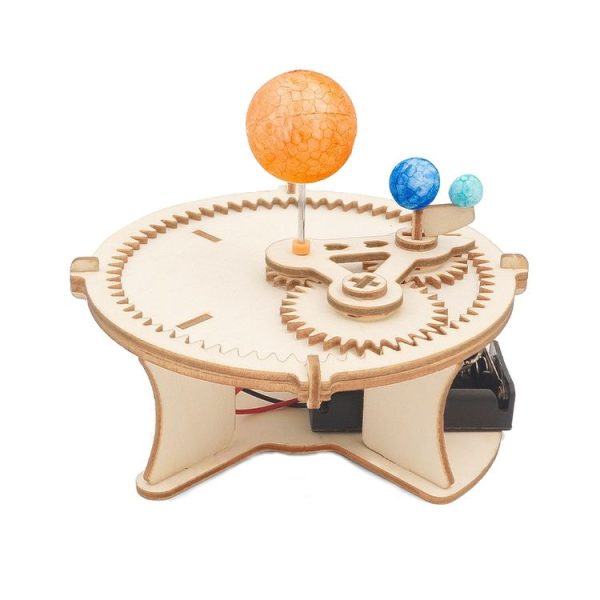 Science Toys Astronomy Sun Earth Moon Planet Experiment Educational Toy (Material Kit)