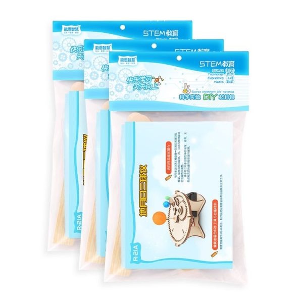 Science Toys Astronomy Sun Earth Moon Planet Experiment Educational Toy (Material Kit) - Image 3
