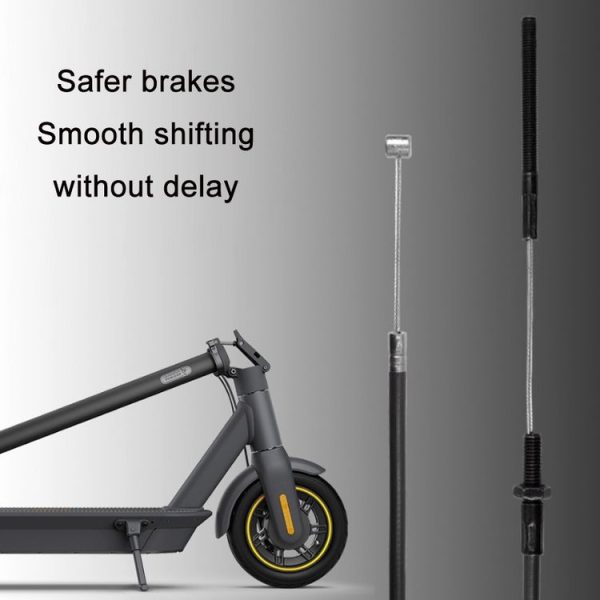 Electric Scooter Brake Cable Set for Ninebot MAX G30 (Black) - Image 4