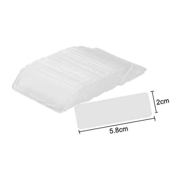 20 Packs Transparent Non-marking Sticker No Residual Strong High-viscosity Double-sided Tape - Image 2