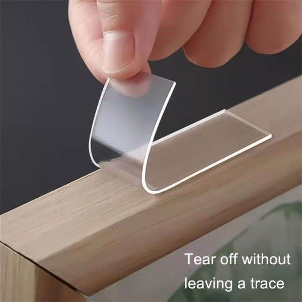 20 Packs Transparent Non-marking Sticker No Residual Strong High-viscosity Double-sided Tape - Image 6