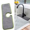 Basin Drain Pad Absorbent Dry Cleaning Pad Fiber Towel Water Mat Color Random Delivery, Size: 46x15cm
