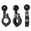 R3 Motorcycle Scooter Mobile Phone Bracket 1 Inch Ball Head Handlebar Fixed Base - Image 3