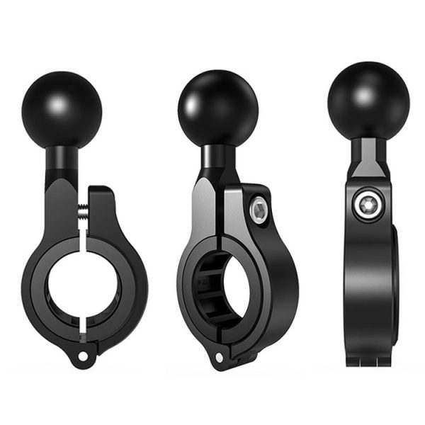R3 Motorcycle Scooter Mobile Phone Bracket 1 Inch Ball Head Handlebar Fixed Base - Image 3