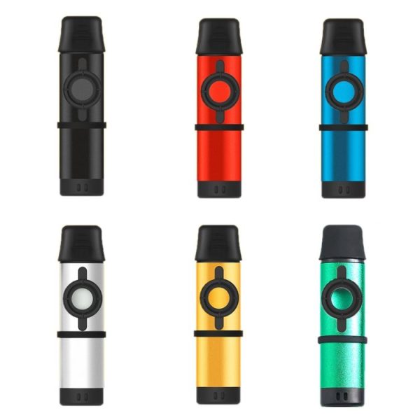 Metal Professional Playing Tunable Tone Kazoo (Red) - Image 2