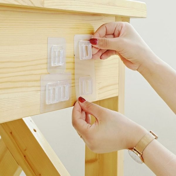 10pcs Traceless Wall Hanging Multifunction Plug-in Rack, Specification: Single - Image 2