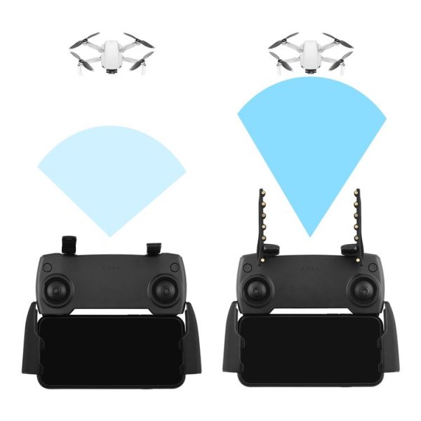 BRDRC Antenna Range Extender Signal Amplifier For DJI Mini SE / MAVIC 2 / Pro / Air (Black Copper) - Image 3