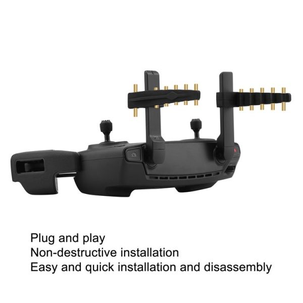 BRDRC Antenna Range Extender Signal Amplifier For DJI Mini SE / MAVIC 2 / Pro / Air (Black Copper) - Image 4