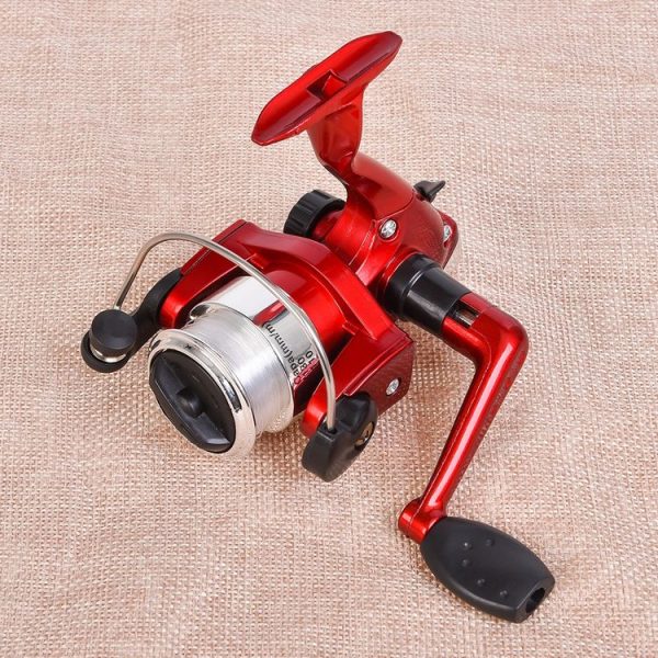 LEO Pen Type Fishing Rod & Spinning Wheel Fishing Reel Portable Pocket Fishing Gear (H8022 Silver) - Image 5