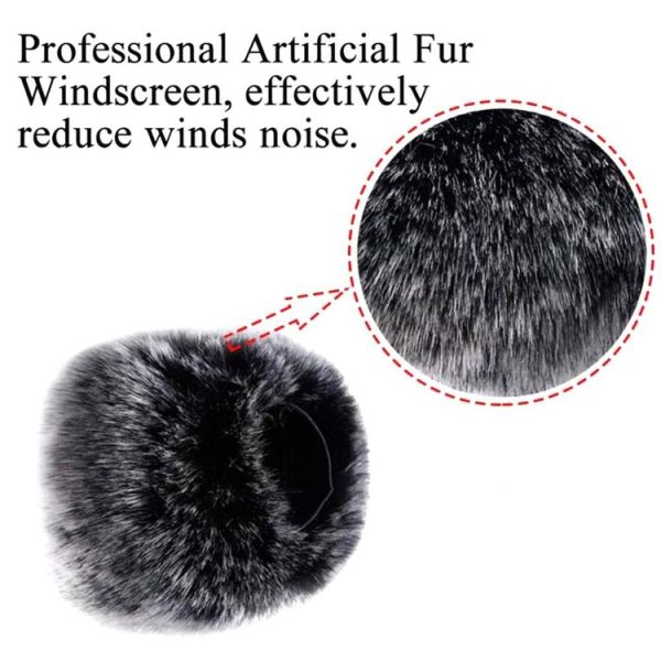 Plush Microphone Cover Windscreen Sleeve Compatible For Blue Yeti Condenser Microphone - Image 4