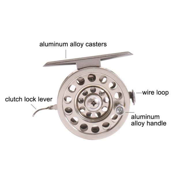 LEO 27757 Fast Reel Before Reeling Lever Brake Ice Fishing Reel, Specification: BLD 60 Right Hand - Image 4