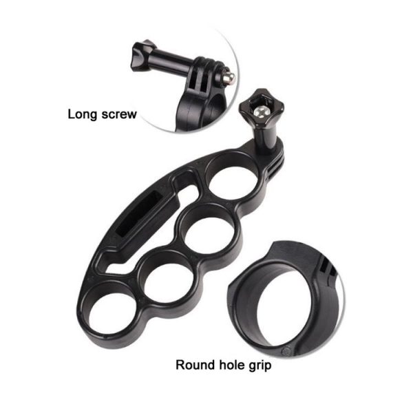 2 PCS Five Finger Ring Grip Stand Stabilizer for GoPro Hero11 Black / HERO10 Black / 9 Black / 8 Black / 7 / 6 / 5 / 5 Session / 4 Session / 4 / 3+ / 3 / 2 / 1, DJI Osmo Action and Other Action Cameras - Image 3
